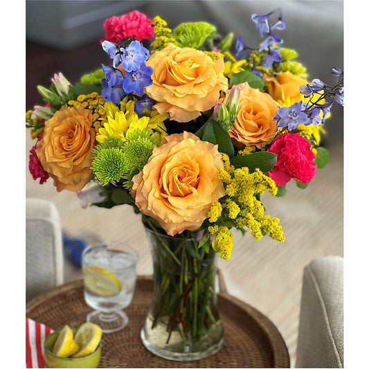 Bold & Bright – A Florist Original – Flowers Of Naples, Naples FL