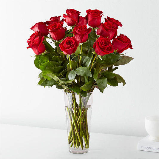 Long Stem Red Rose Bouquet – Flowers Of Naples, Naples FL