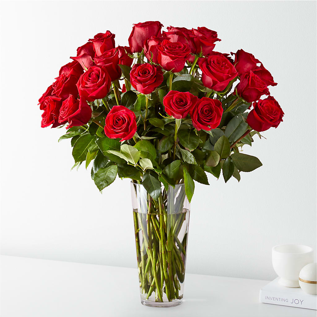 Long Stem Red Rose Bouquet – Flowers Of Naples, Naples FL
