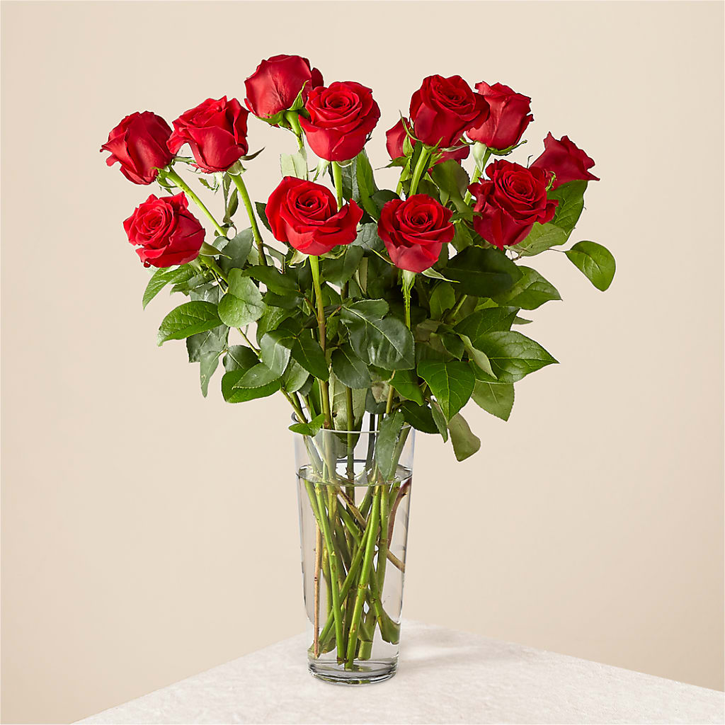 Long Stem Red Rose Bouquet – Flowers Of Naples, Naples FL
