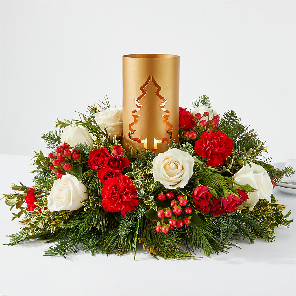December Dreams Centerpiece – Flowers Of Naples, Naples FL