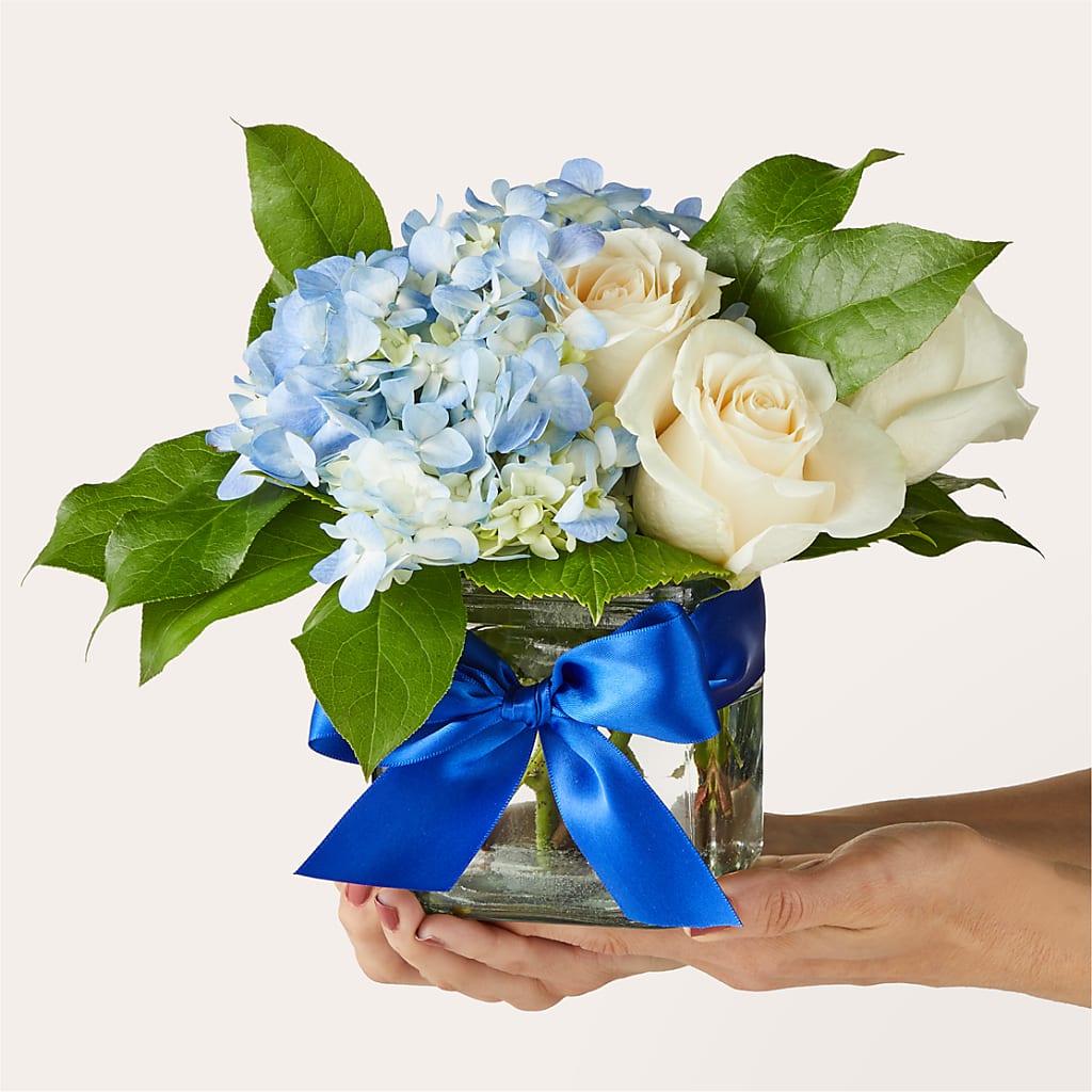 Sky Blue Delight Bouquet – Flowers Of Naples, Naples FL