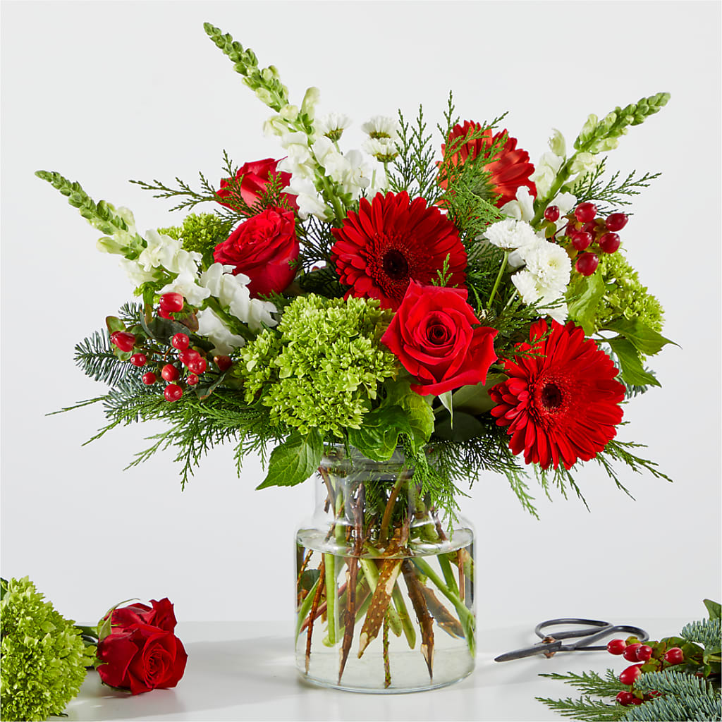 Merry Moment Bouquet – A Florist Original – Flowers Of Naples, Naples FL
