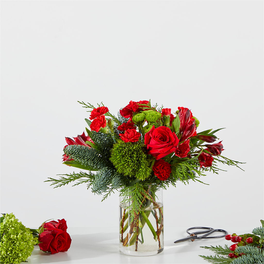 Merry Moment Bouquet – A Florist Original – Flowers Of Naples, Naples FL