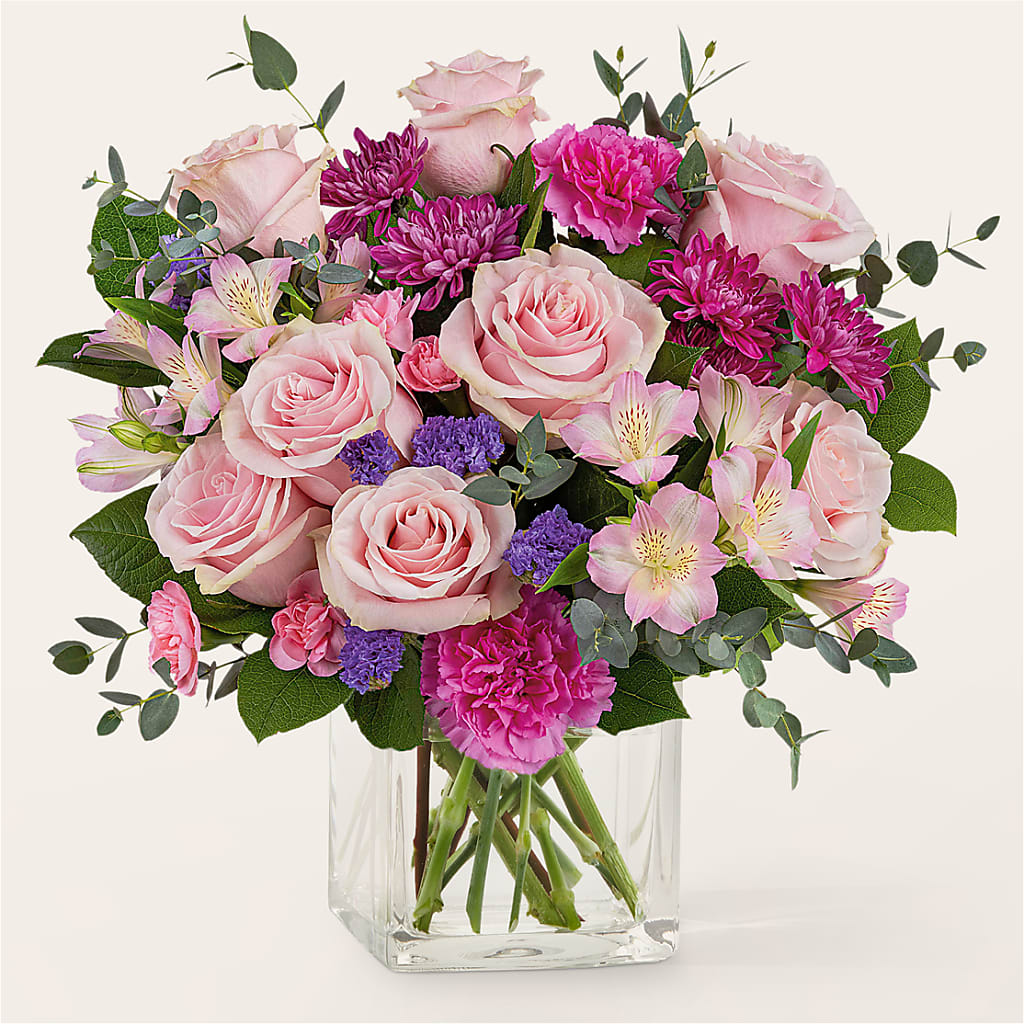 Rosy Radiance Bouquet – Flowers Of Naples, Naples FL