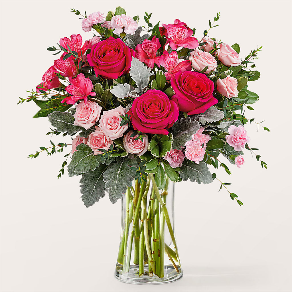 Tickled Pink Bouquet – Flowers Of Naples, Naples FL