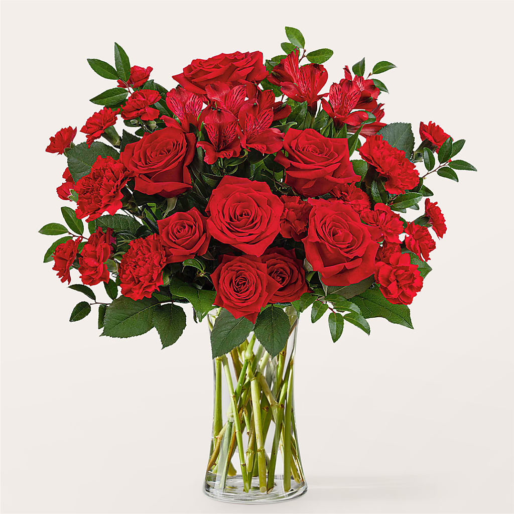 Brilliant Ruby Bouquet – Flowers Of Naples, Naples FL