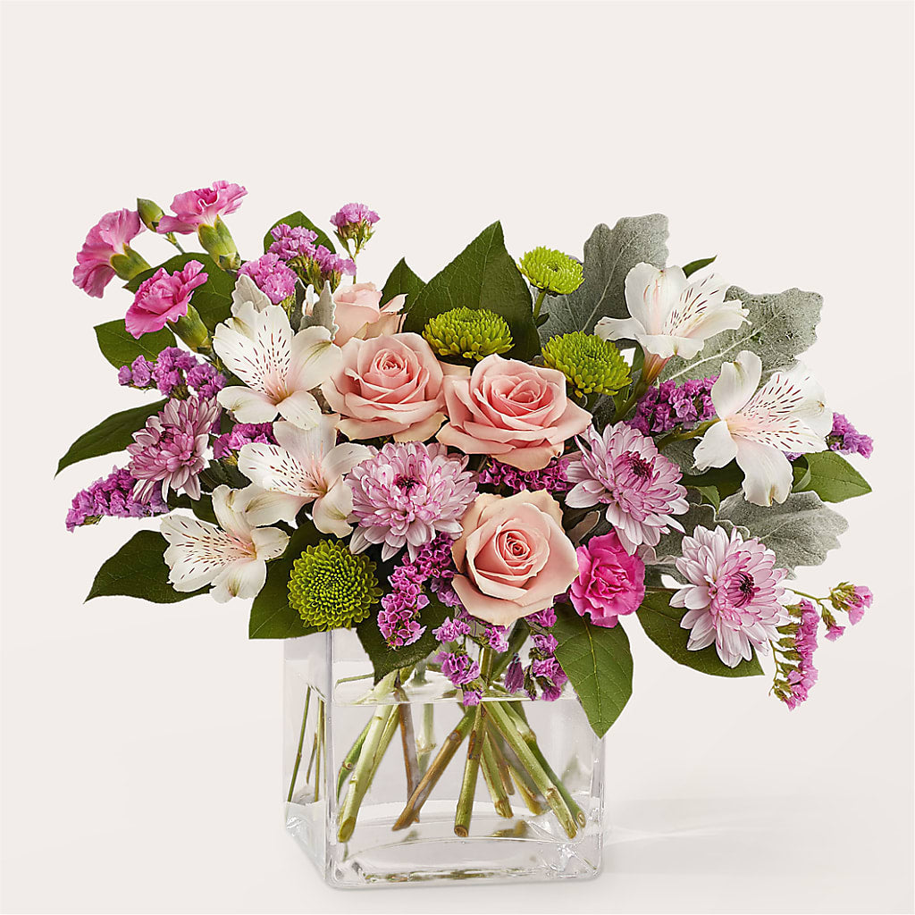 Pink Suede Bouquet – Flowers Of Naples, Naples FL