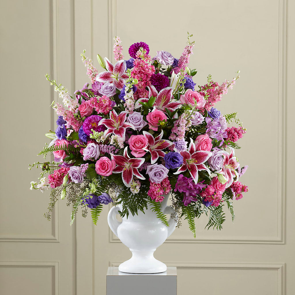 Peaceful Tribute Arrangement – Flowers Of Naples, Naples FL
