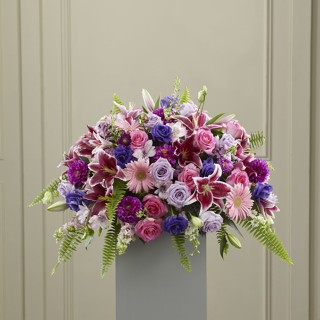 Fare Thee Well Pedestal – Flowers Of Naples, Naples FL