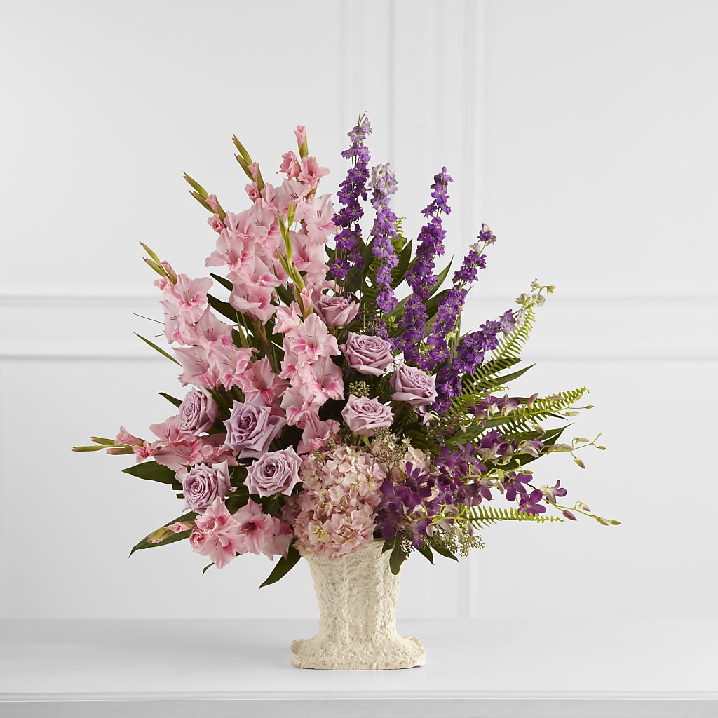 Flowing Garden Arrangement – Flowers Of Naples, Naples FL