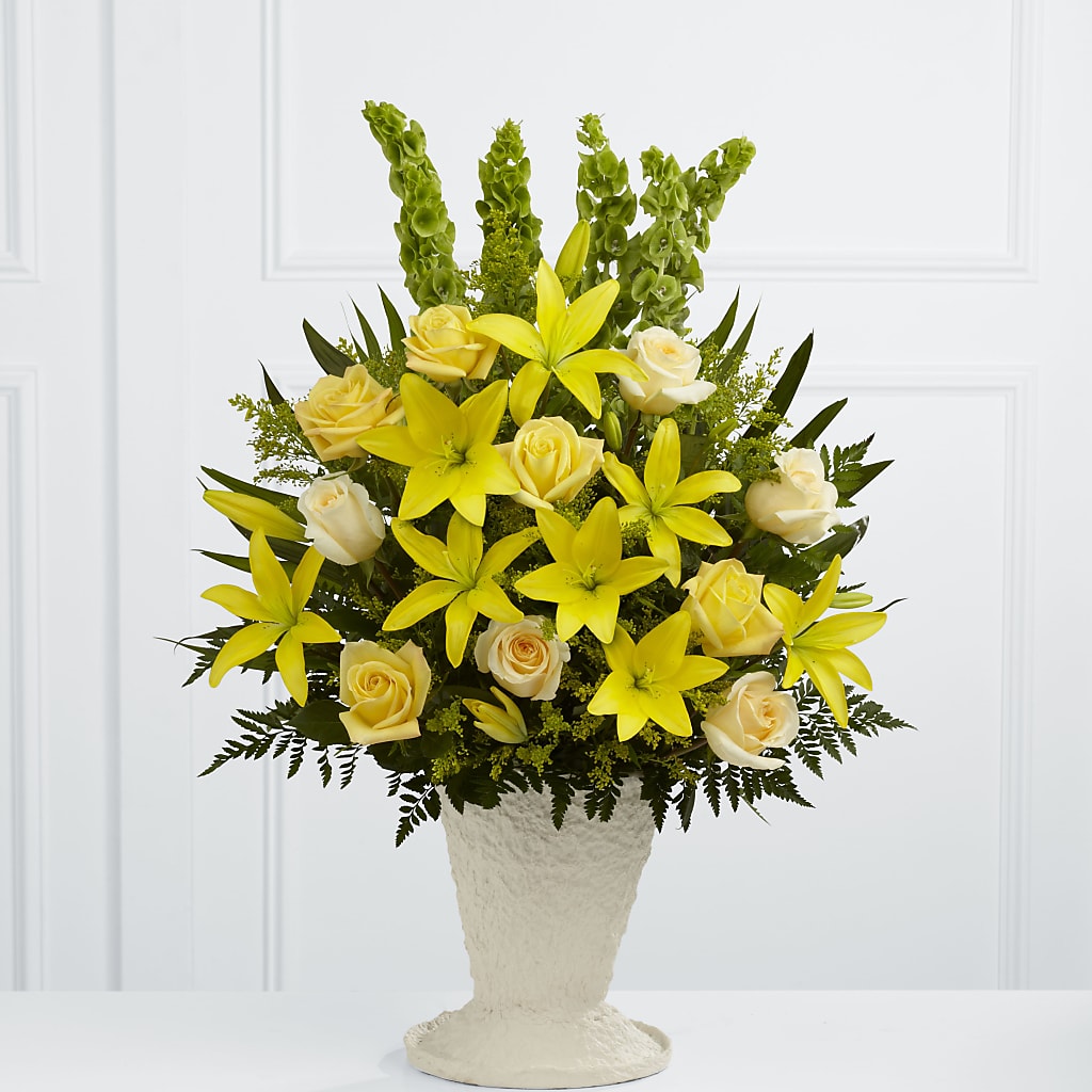 Golden Memories Arrangement – Flowers Of Naples, Naples FL