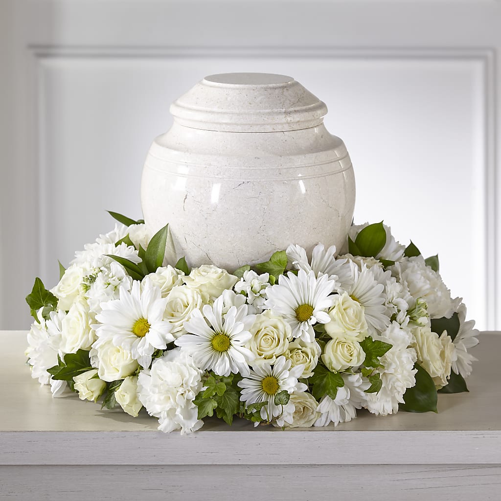 Ivory Gardens Cremation Adornment – Flowers Of Naples, Naples FL