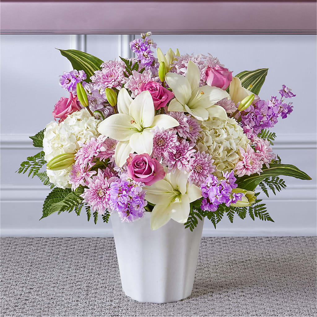 Heaven Sent Floor Basket – Flowers Of Naples, Naples FL