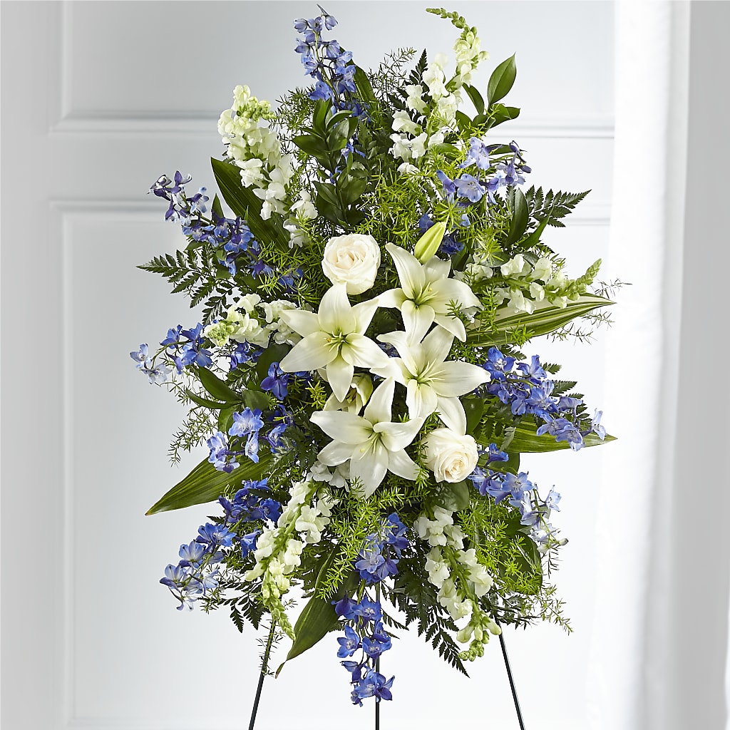 Faithful Friend Standing Spray – Flowers Of Naples, Naples FL