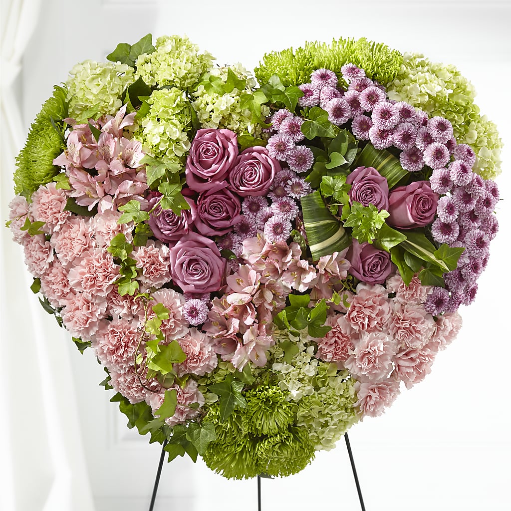 Heartwarming Standing Heart – Flowers Of Naples, Naples FL