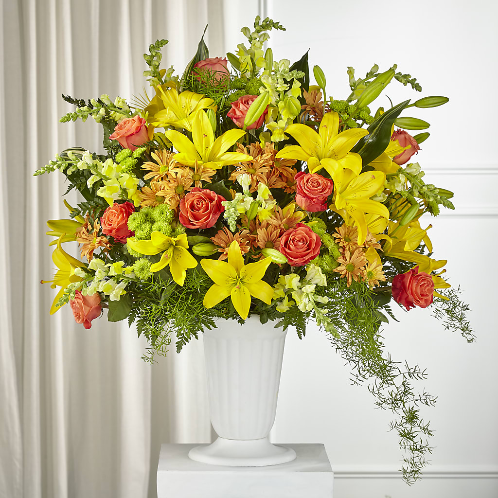 Fall Sentiments Arrangement – Flowers Of Naples, Naples FL