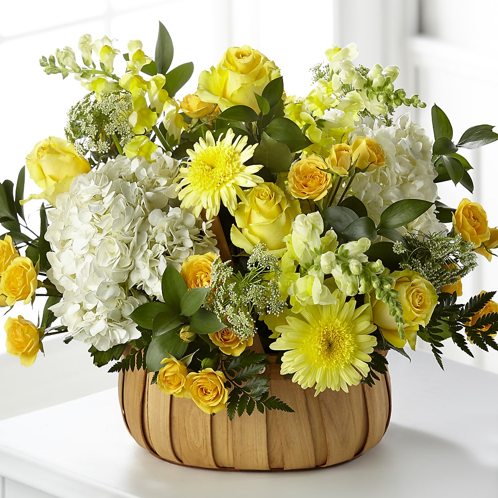 Rustic Remembrance Basket – Flowers Of Naples, Naples FL