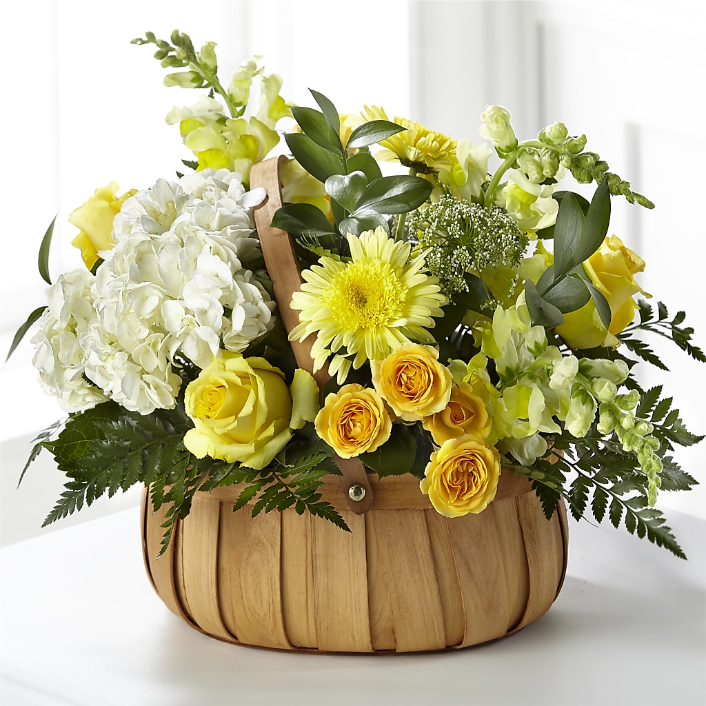 Rustic Remembrance Basket – Flowers Of Naples, Naples FL