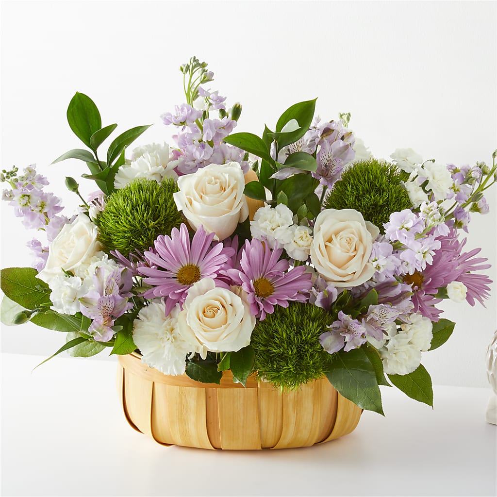 Peace & Love Basket – Flowers Of Naples, Naples FL