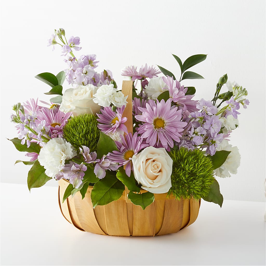 Peace & Love Basket – Flowers Of Naples, Naples FL