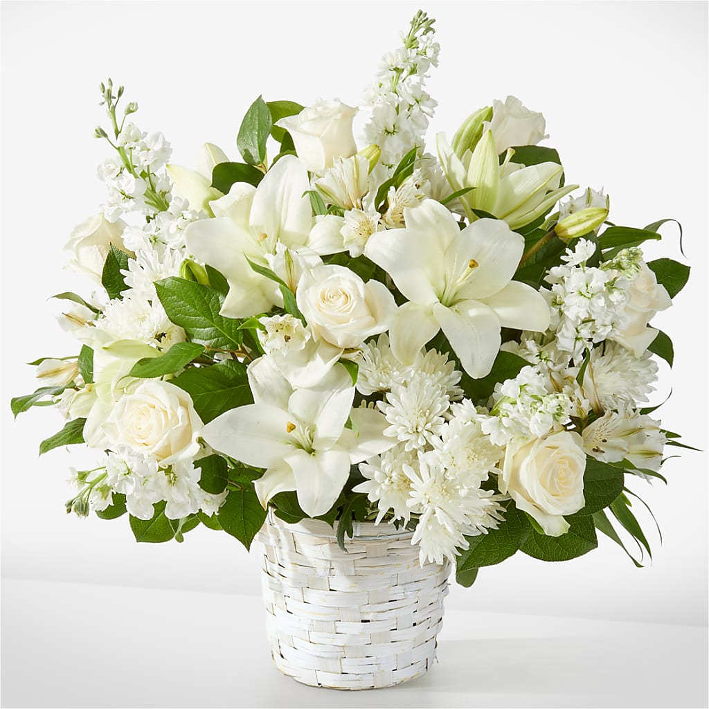 Peaceful Reflections Arrangement – Flowers Of Naples, Naples FL