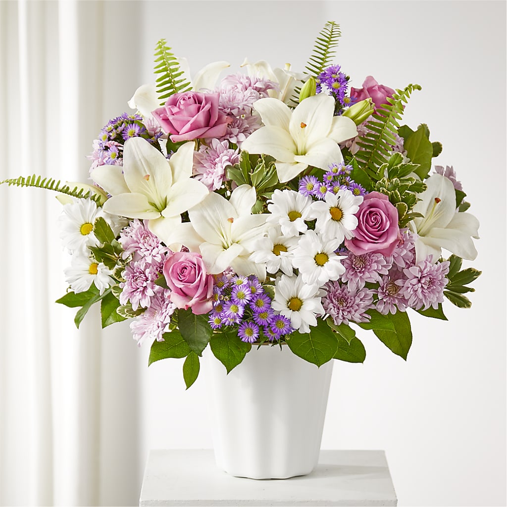Warmest Thoughts Tabletop Basket – Flowers Of Naples, Naples FL