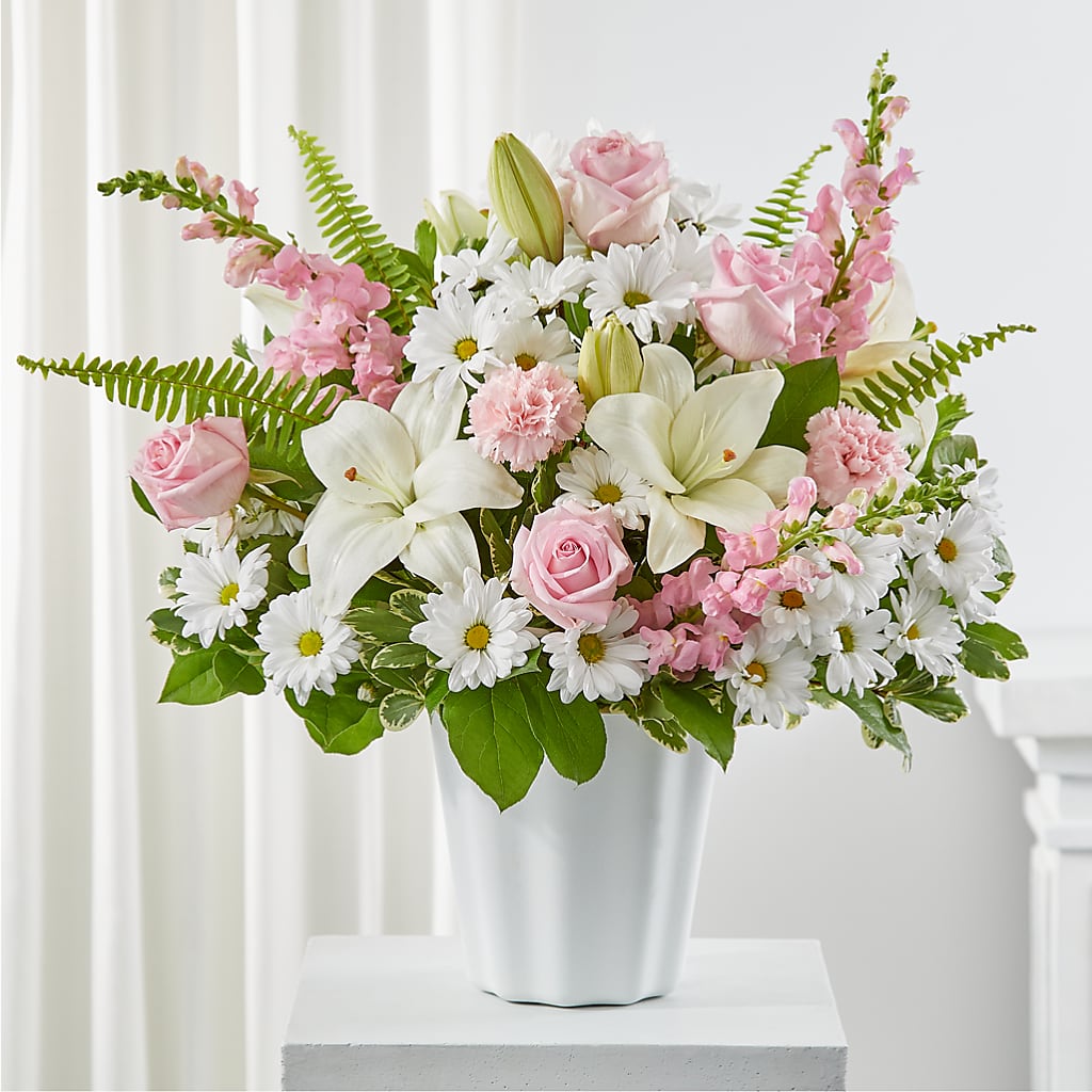 Soft Touch Tabletop Basket – Flowers Of Naples, Naples FL