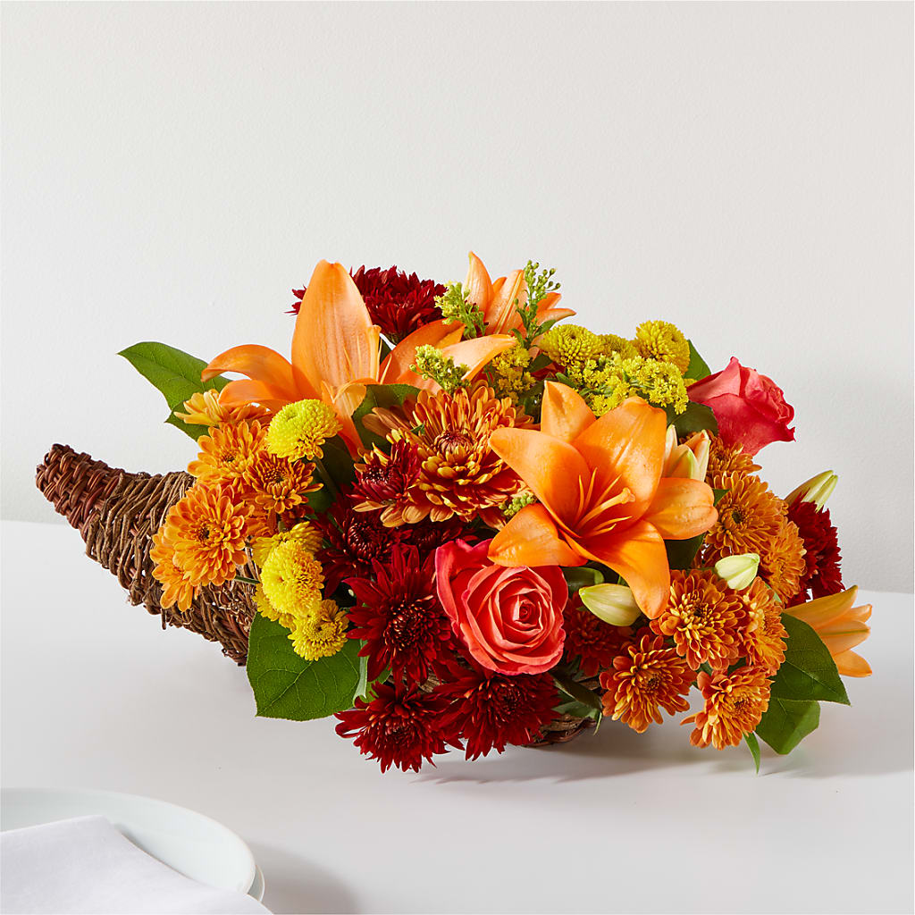 Bouquet of Blessings Cornucopia – Flowers Of Naples, Naples FL