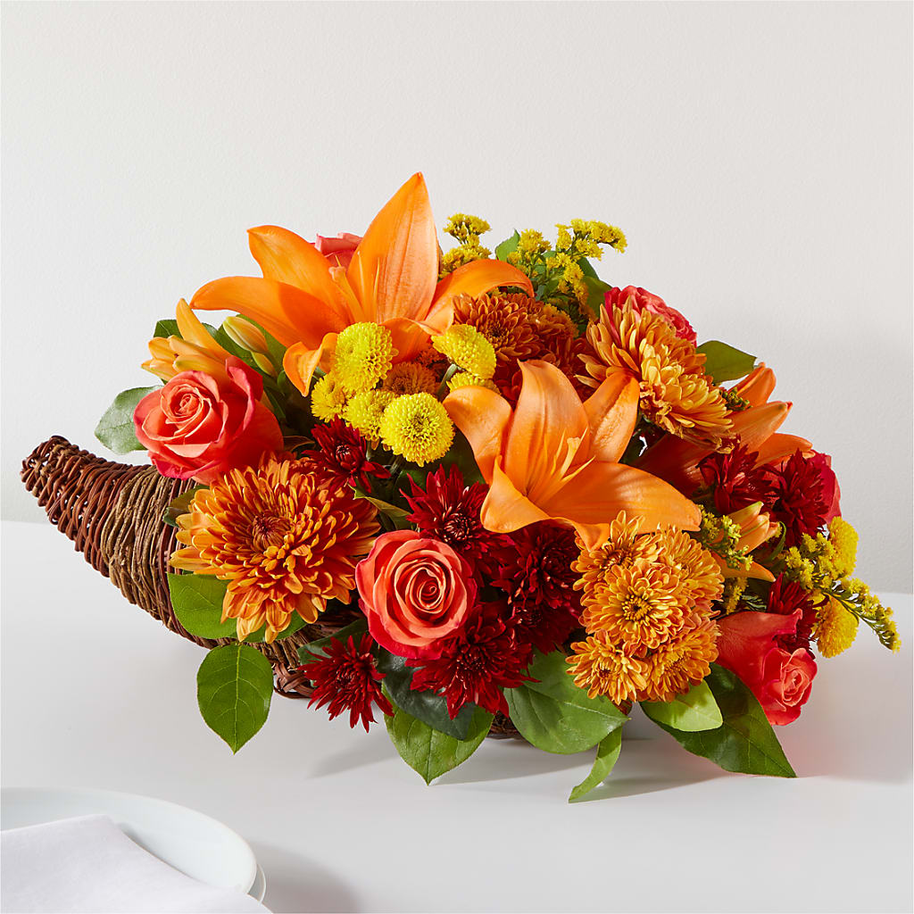Bouquet of Blessings Cornucopia – Flowers Of Naples, Naples FL