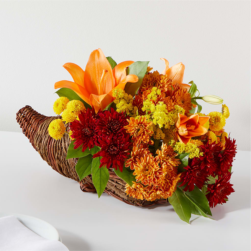 Bouquet of Blessings Cornucopia – Flowers Of Naples, Naples FL