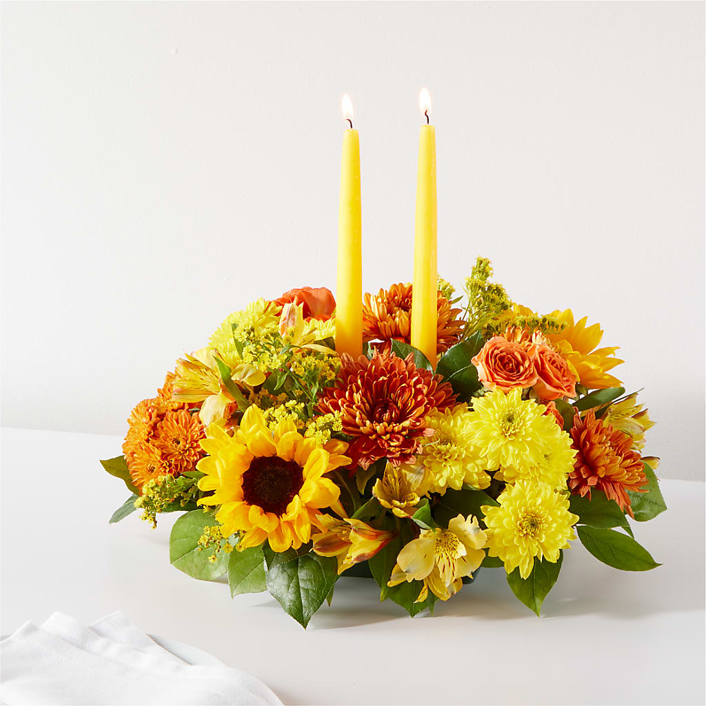 Autumn Harmony Centerpiece – Flowers Of Naples, Naples FL