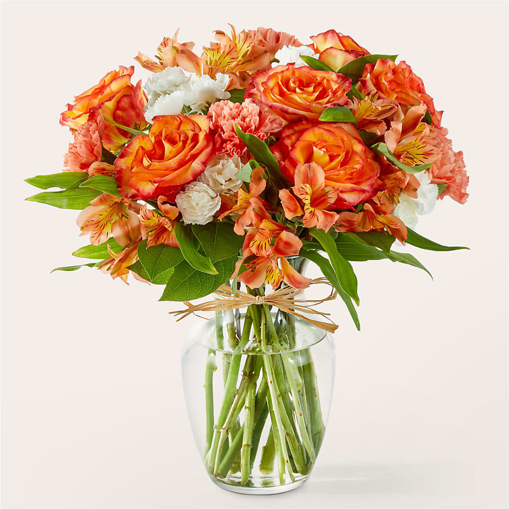 Apricot Glow Bouquet – Flowers Of Naples, Naples FL