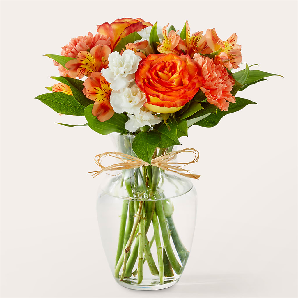 Apricot Glow Bouquet – Flowers Of Naples, Naples FL