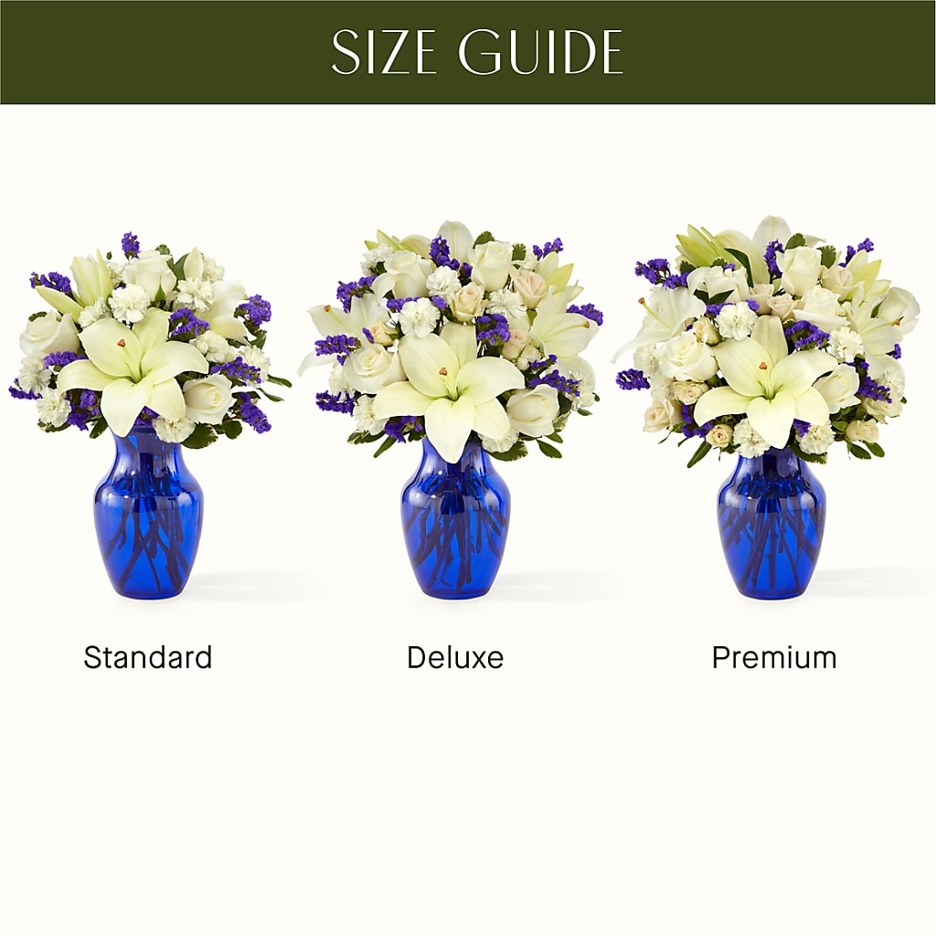 Sapphire Rush Bouquet – Flowers Of Naples, Naples FL
