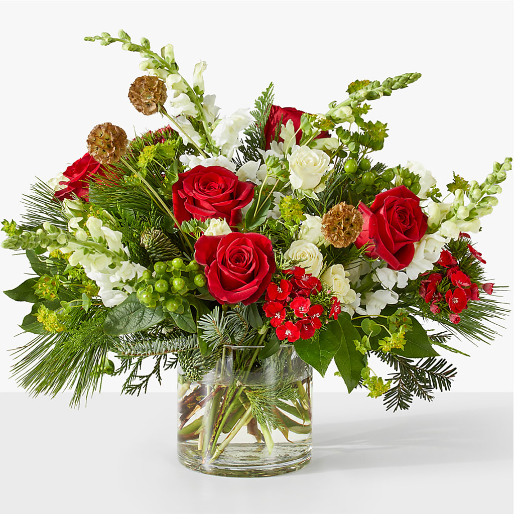 Deck the Halls Bouquet – Flowers Of Naples, Naples FL