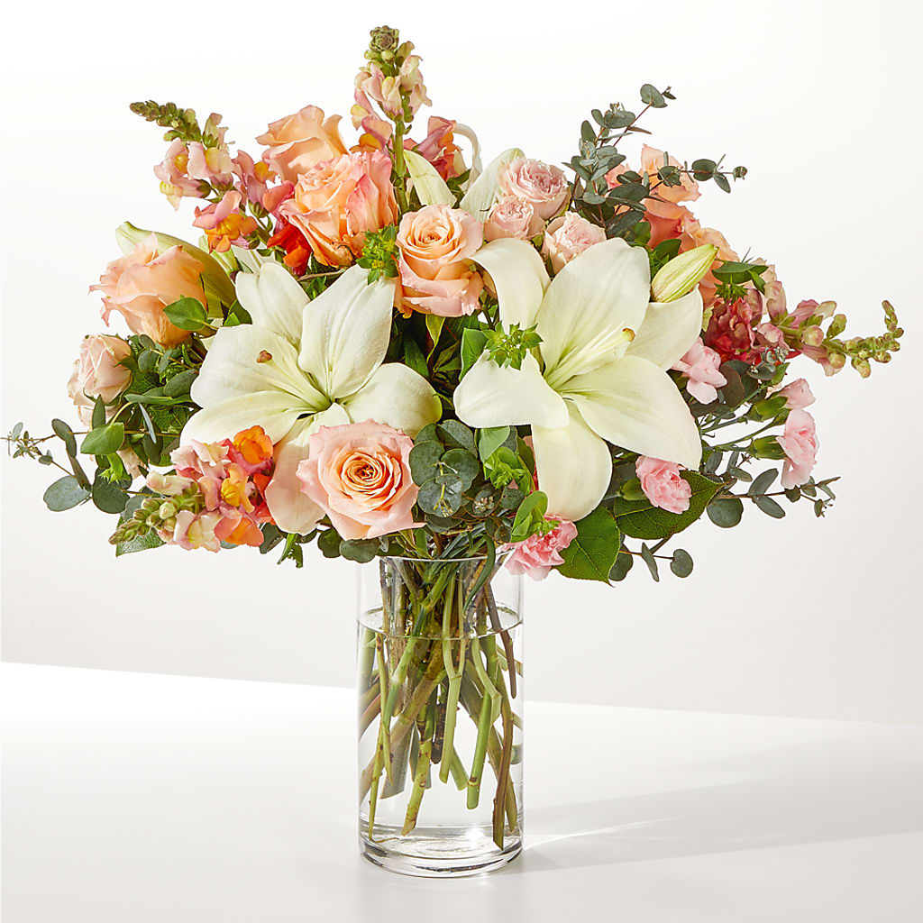 Grapefruit Splash Bouquet – Flowers Of Naples, Naples FL