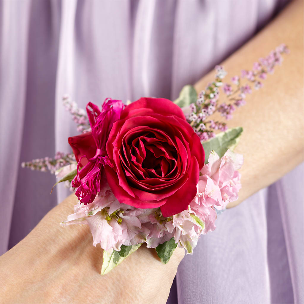 Rose Charm Corsage – Flowers Of Naples, Naples FL