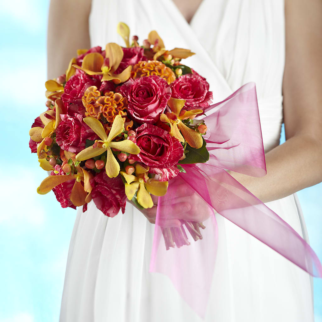 Brilliant Shades of Love Bouquet – Flowers Of Naples, Naples FL