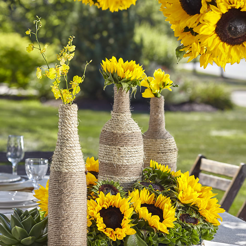 Sublime Garden Centerpiece – Flowers Of Naples, Naples FL
