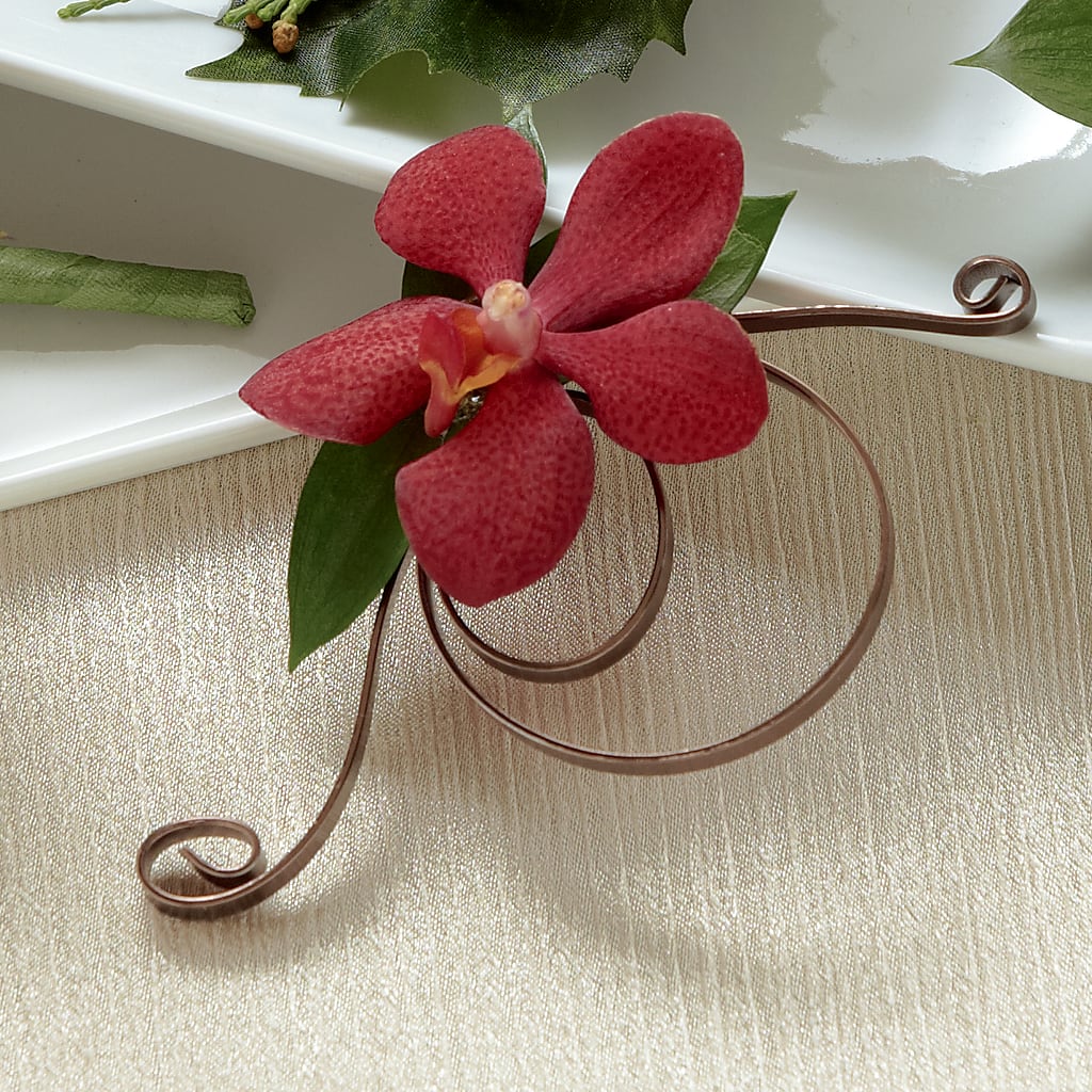 Red Mokara Boutonniere – Flowers Of Naples, Naples FL