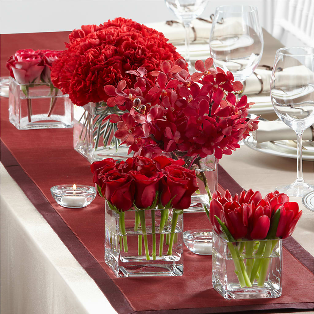 Modern Grace Centerpiece – Flowers Of Naples, Naples FL