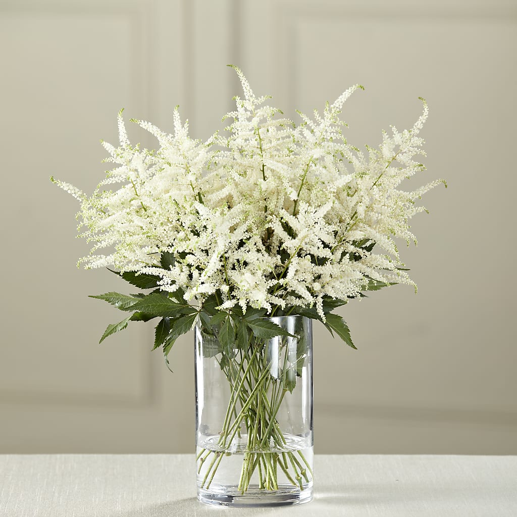 White Astilbe Bouquet – Flowers Of Naples, Naples FL