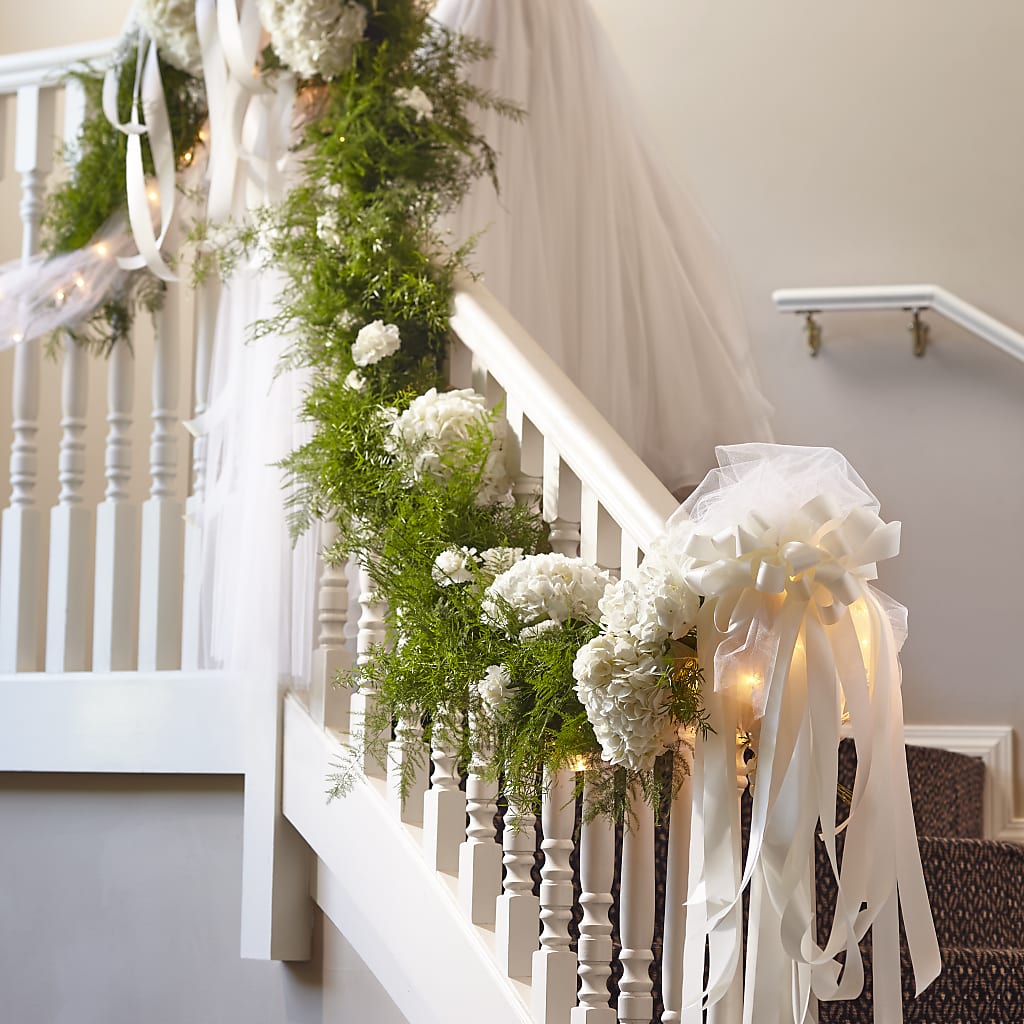 Champagne Dreams Garland – Flowers Of Naples, Naples FL