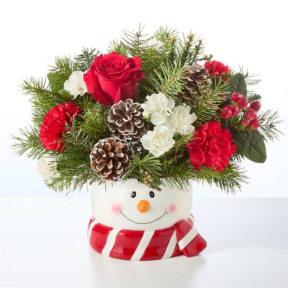 Jolly Snowman Bouquet –  Flowers Of Naples, Naples FL