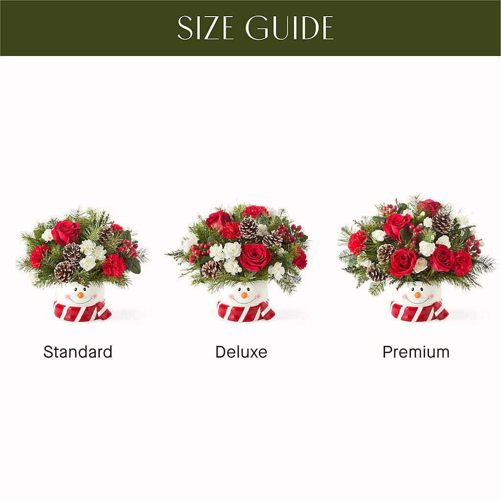 Jolly Snowman Bouquet –  Flowers Of Naples, Naples FL