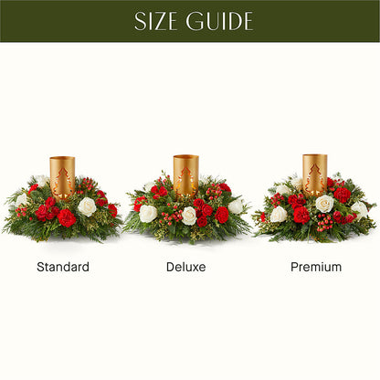 December Dreams Centerpiece –  Flowers Of Naples, Naples FL