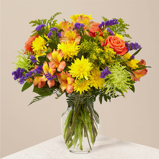 Marmalade Skies Bouquet –  Flowers Of Naples, Naples FL