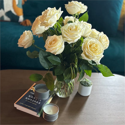 Long Stem Yellow Rose Bouquet –  Flowers Of Naples, Naples FL