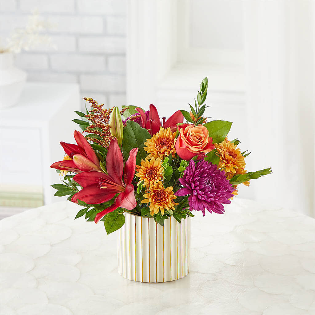 Burgundy Landscape Bouquet –  Flowers Of Naples, Naples FL